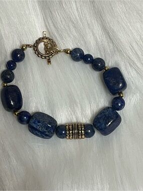 Barse Lapis Lazuli Bracelet